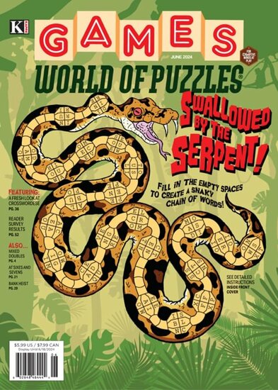 Games World of Puzzles Magazine