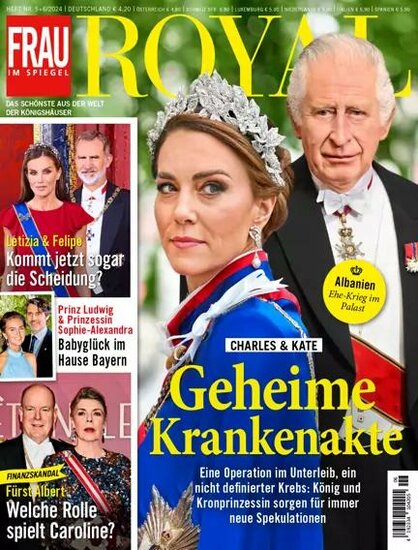 Frau im Spiegel Royal