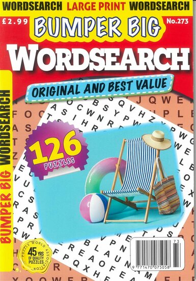 Bumper Big Word Search Magazine