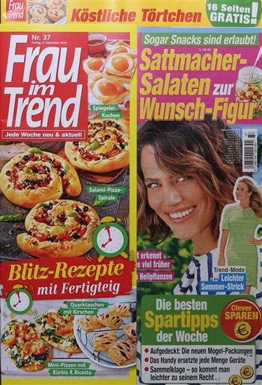 Frau im Trend