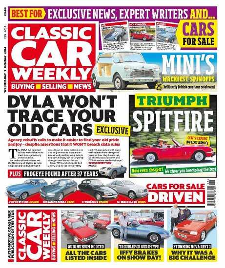 Classic Car Weekly Magazine