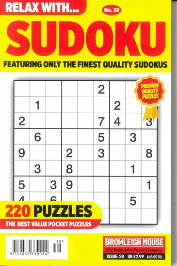 Relax With Sudoku Magazine