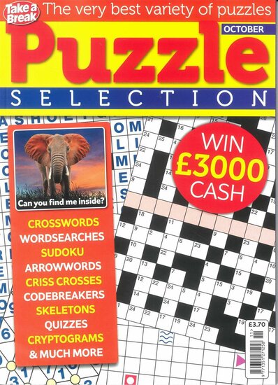 Take A Break&#039;s Puzzle Selection Magazine