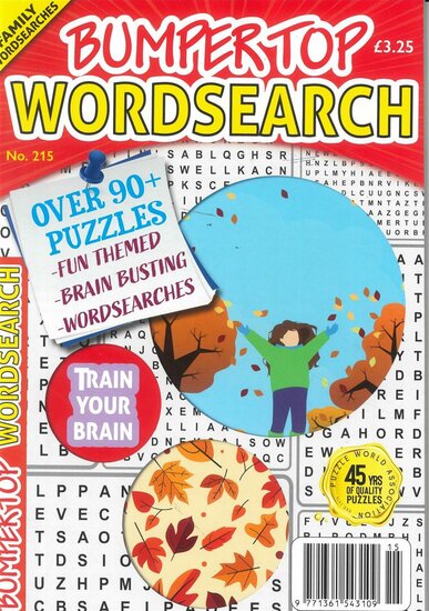 Bumper Top Wordsearch Magazine