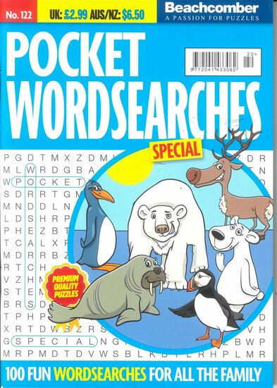 Pocket Wordsearches Special Magazine