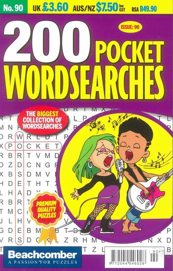 200 Pocket Wordsearches Magazine